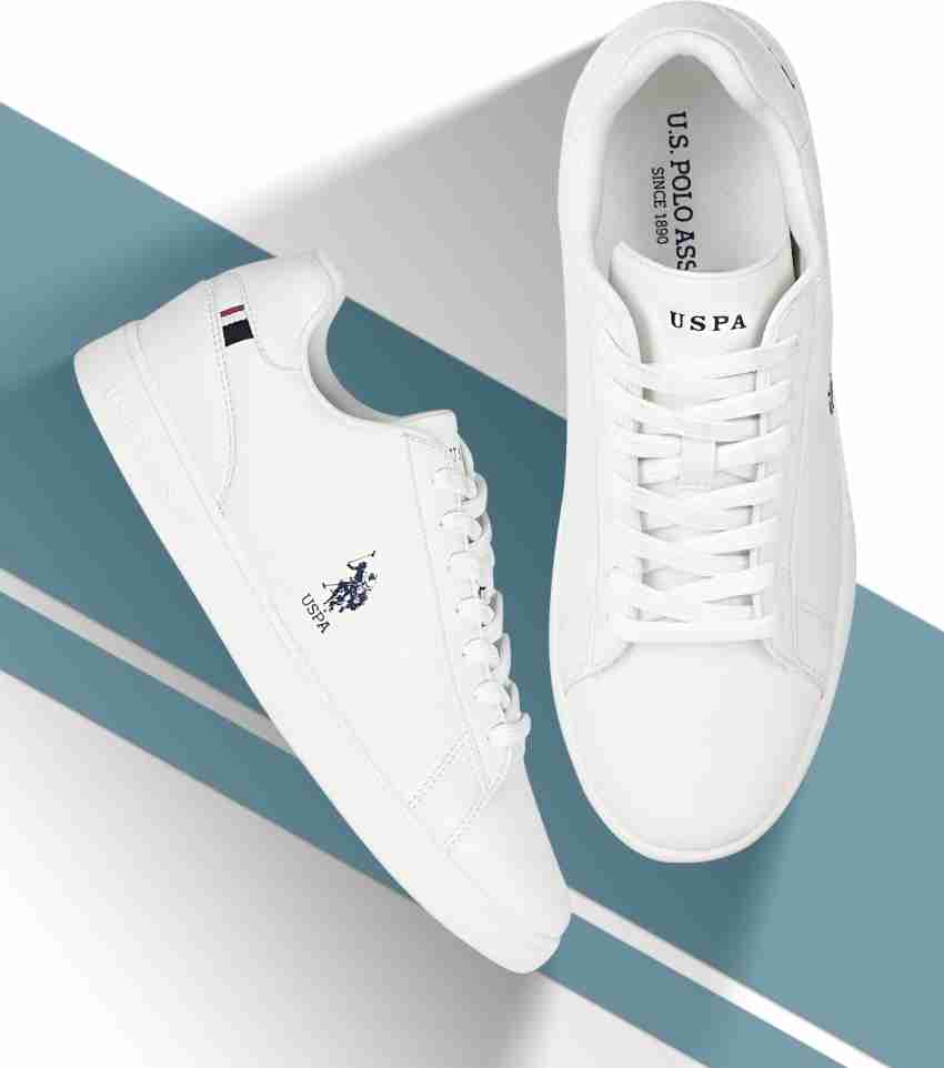 Polo white tennis clearance shoes