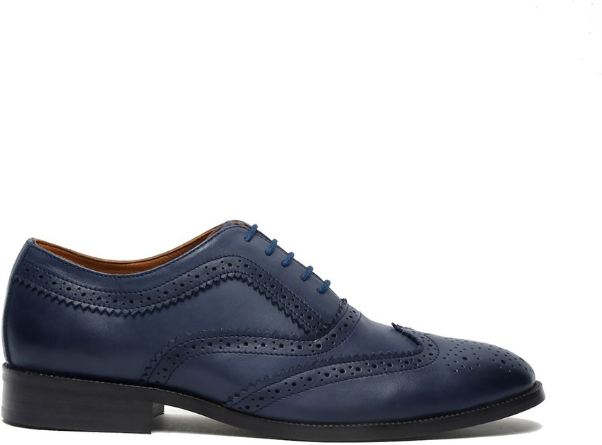 Mens blue brogue shoes shop