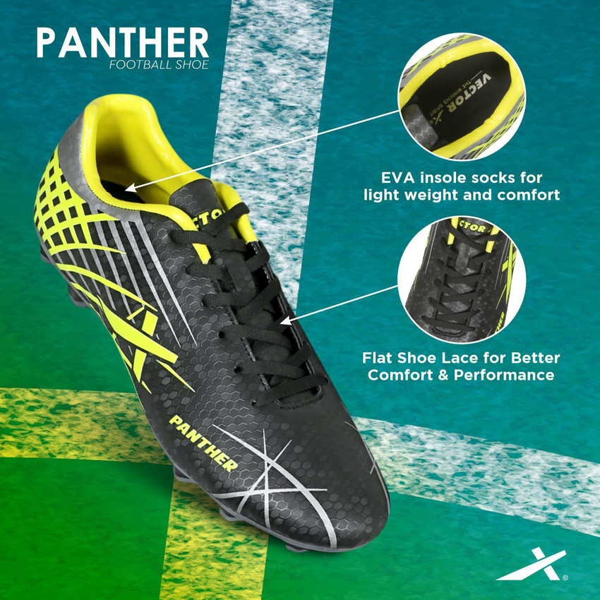VECTOR X Panther Football Shoes For Men Buy VECTOR X Panther Football Shoes For Men Online at Best Price Shop Online for Footwears in India Flipkart