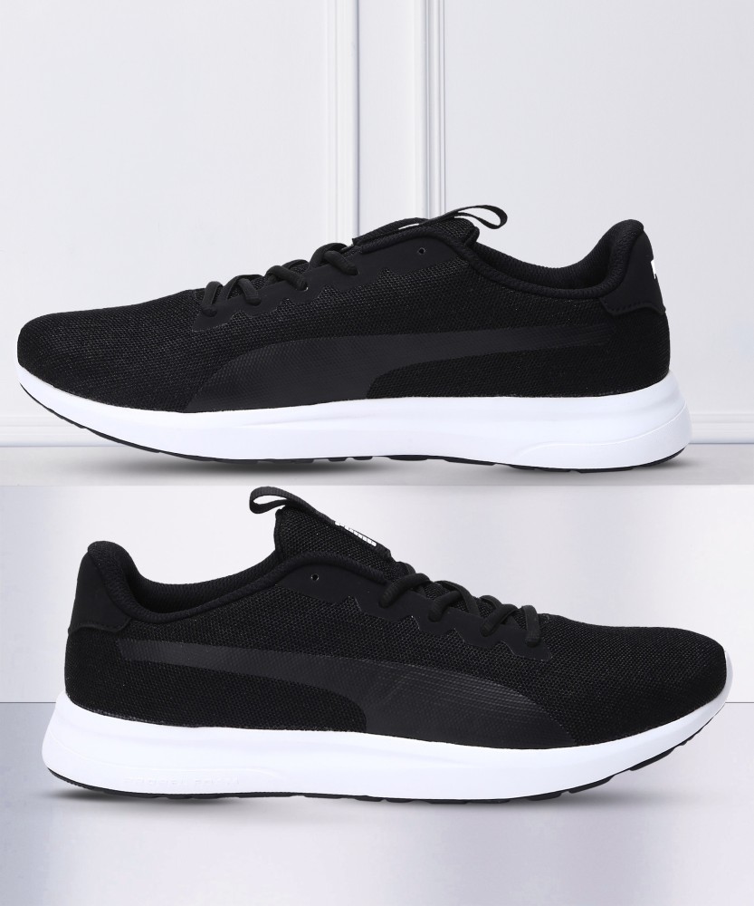 Puma jigsaw idp cheap black running shoes