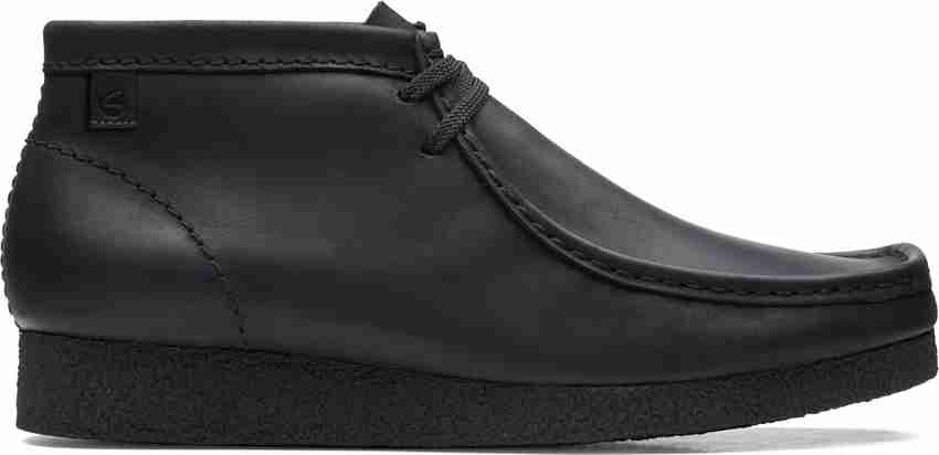 Clarks boots black online