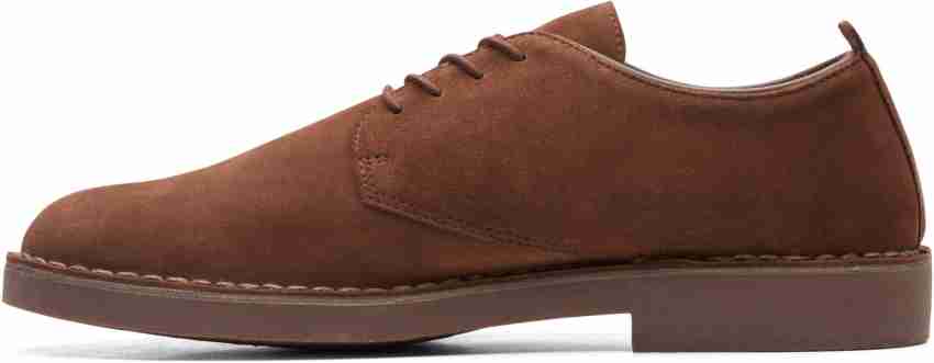 Clarks Mens Atticus LT Hi Cognac Suede Size 7