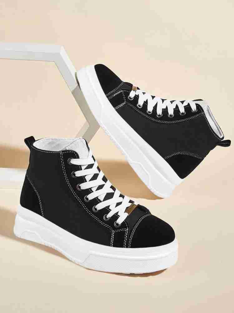 Black stylish shoes for girls on sale