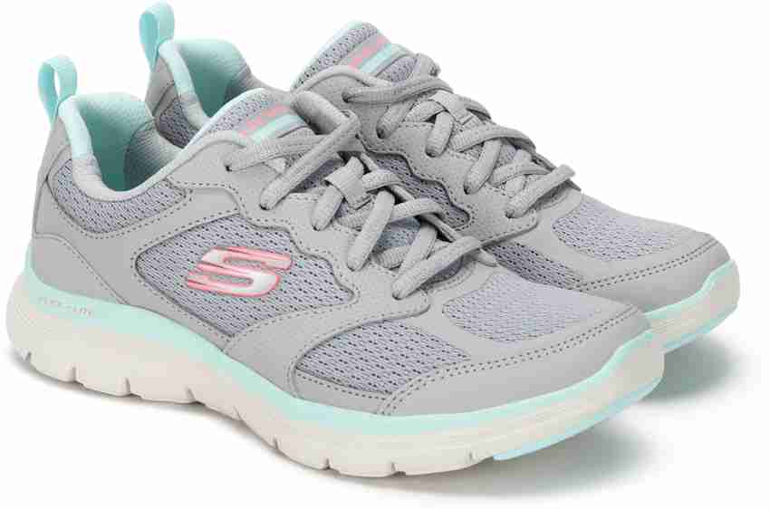 Skechers flex appeal outlet grau