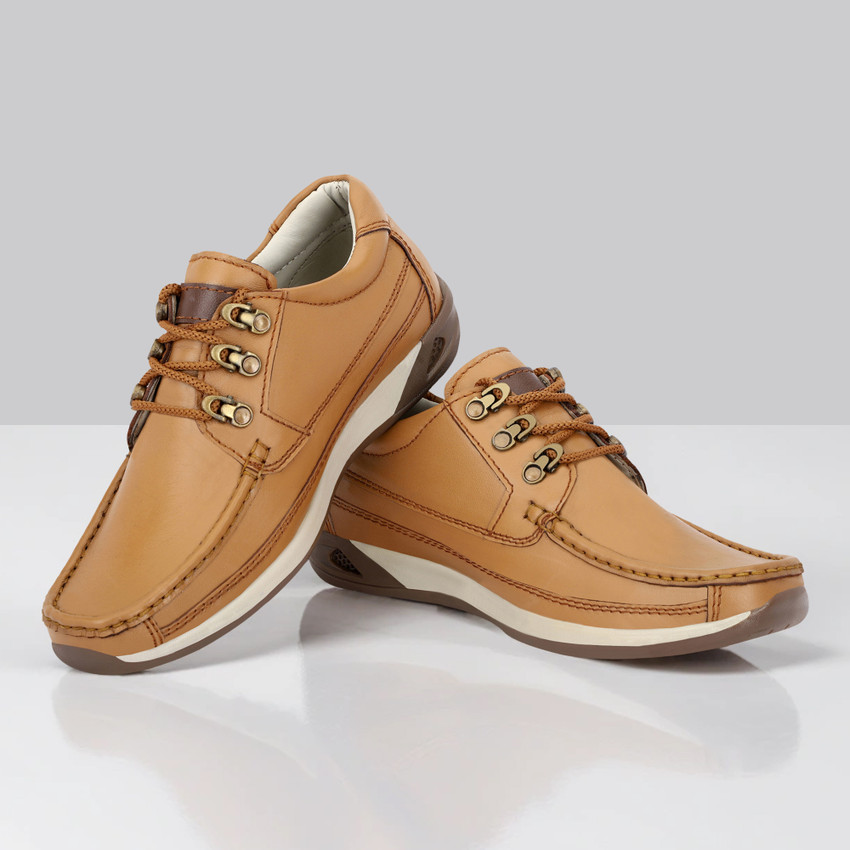 Leather casual shoes flipkart discount