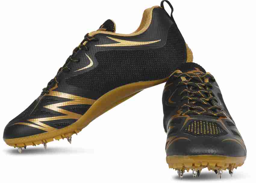 Track spikes black and gold online