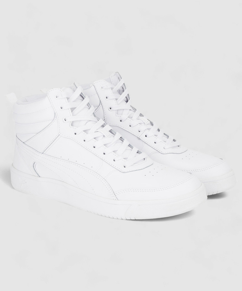 PUMA Rebound Street v2 L Sneakers For Men Buy Puma White Puma White Color PUMA Rebound Street v2 L Sneakers For Men Online at Best Price Shop Online for Footwears in