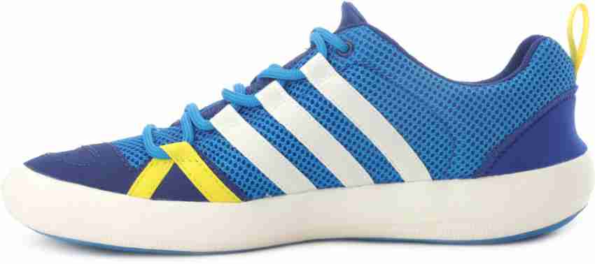 ADIDAS Climacool Boat Lace Outdoors Shoes For Men Buy Blue White Color ADIDAS Climacool Boat Lace Outdoors Shoes For Men Online at Best Price Shop Online for Footwears in India