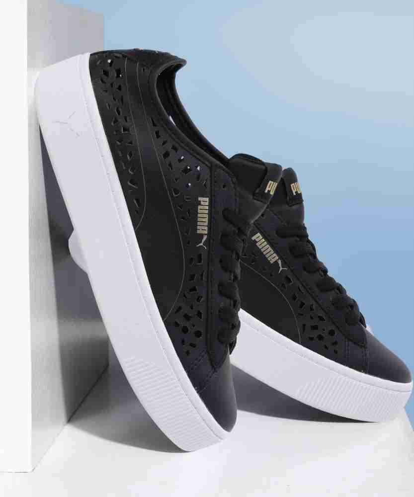 PUMA Vikky Stacked Laser Cut Sneakers For Women Buy PUMA Vikky