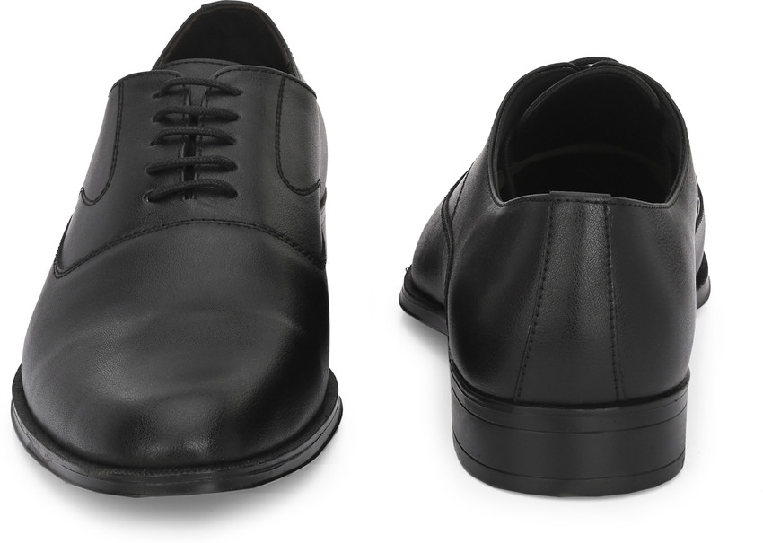 Delize black formal best sale shoes