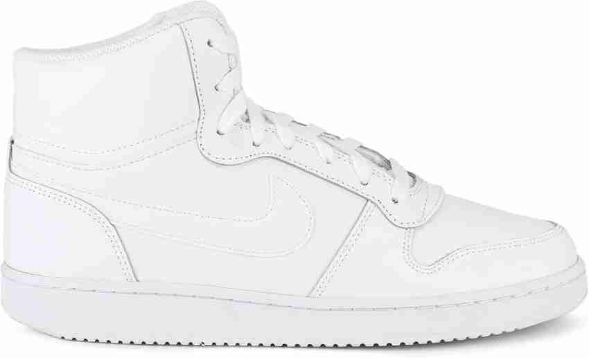 Nike ebernon sales mid white
