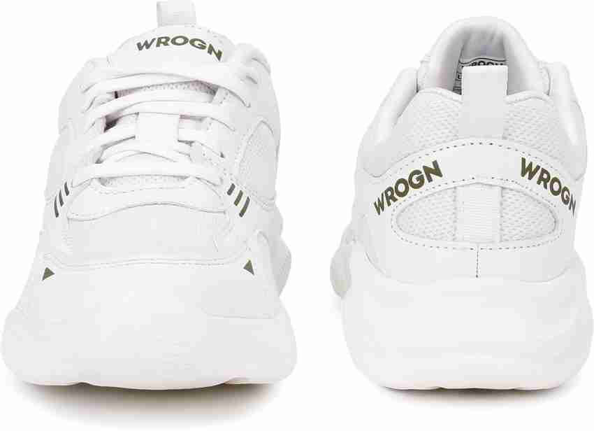 Wrogn white sneakers clearance