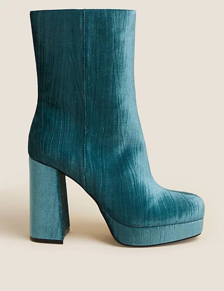 Marks and outlet spencer blue boots