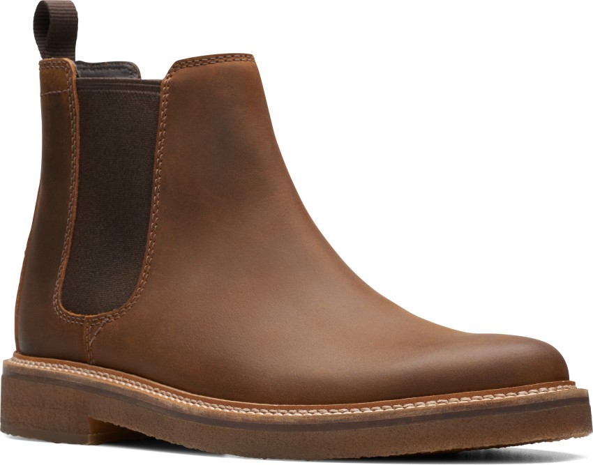 Clarks chelsea 2025 boots beeswax