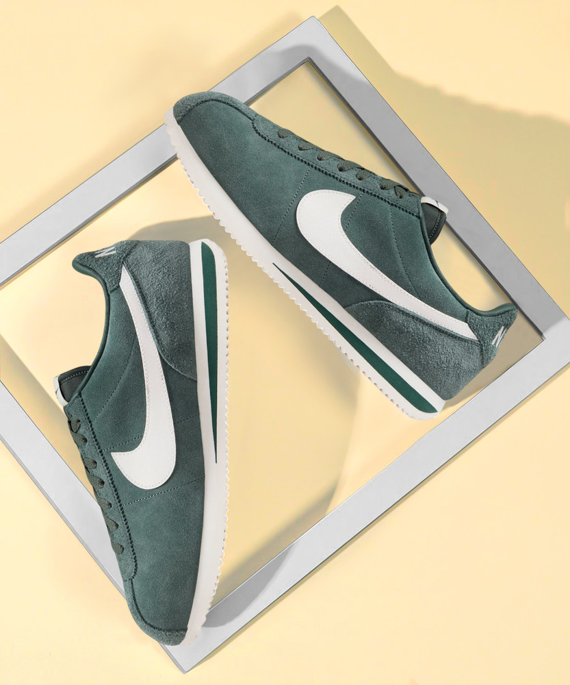 nike cortez mens olive green