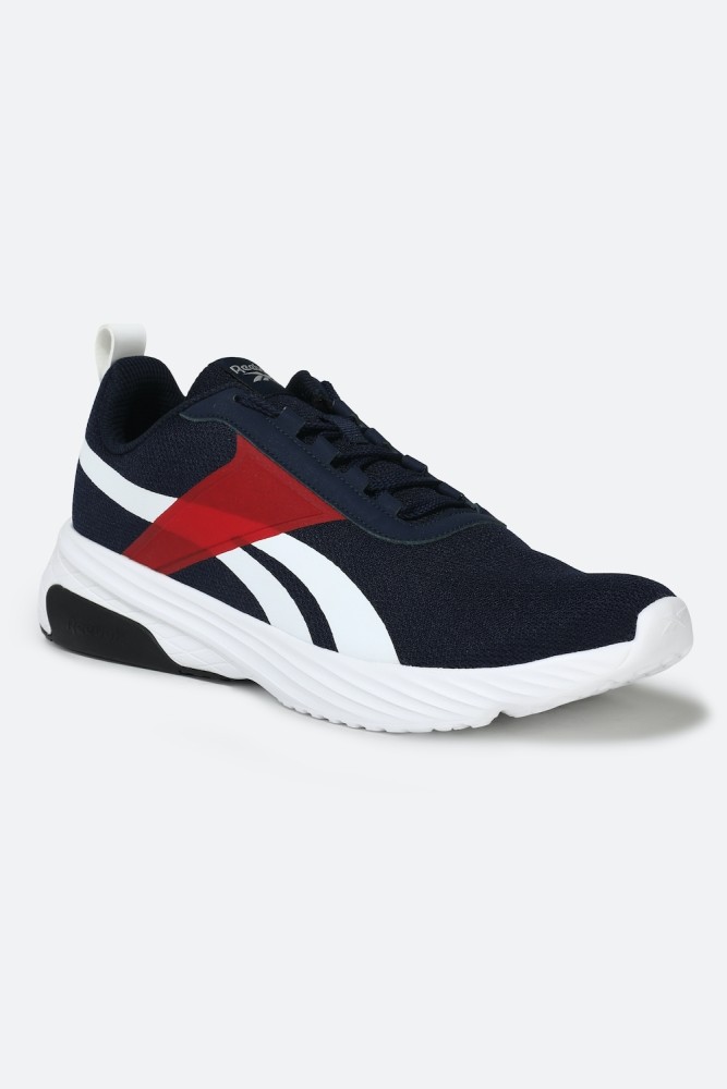 Reebok navy sale running shoes