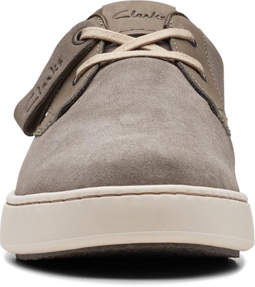 Clarks grey outlet shoes