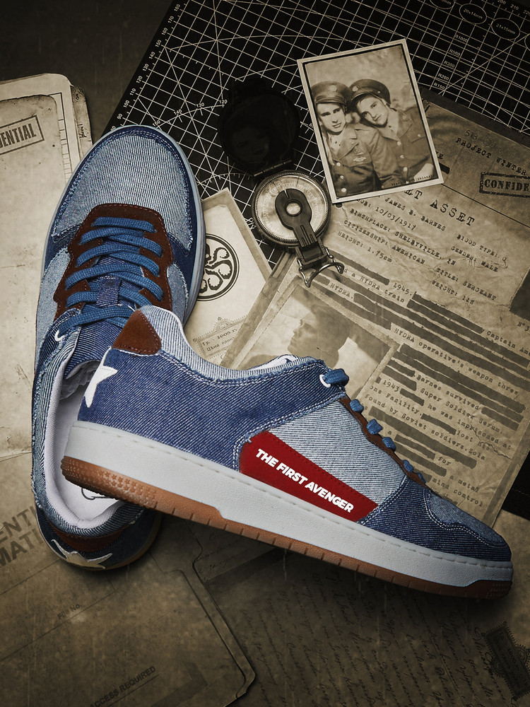 The Souled Store Captain America Super Soldier Sneakers For