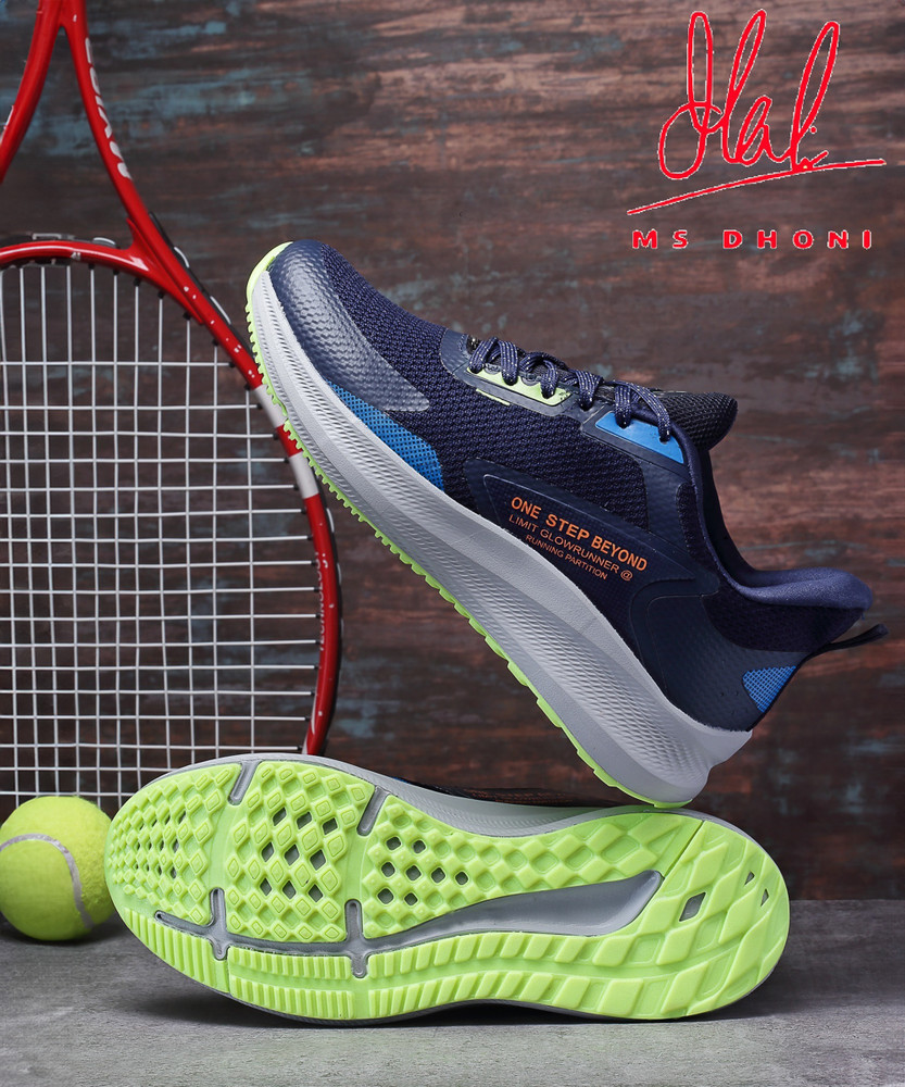 Asian navy running shoes sales
