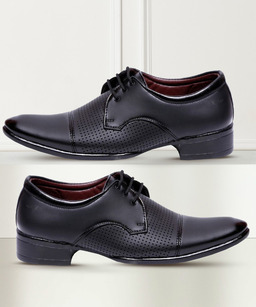 Flipkart men's deals black formal shoes