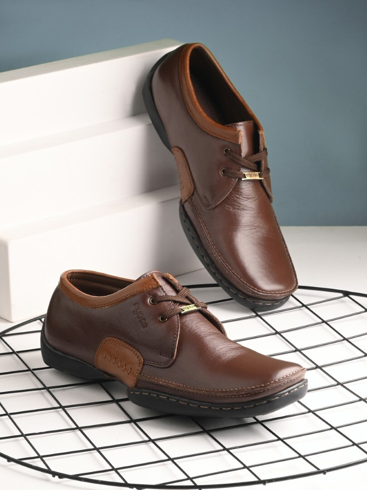Egoss leather shoes on sale