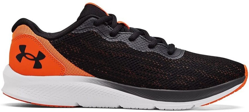 Under Armour Ua Rush 2.0 Emboss Ss Blaze Orange / Jet Gray / Blac –