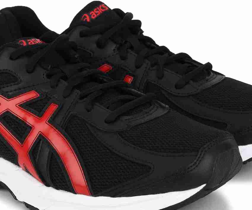 Asics black clearance red