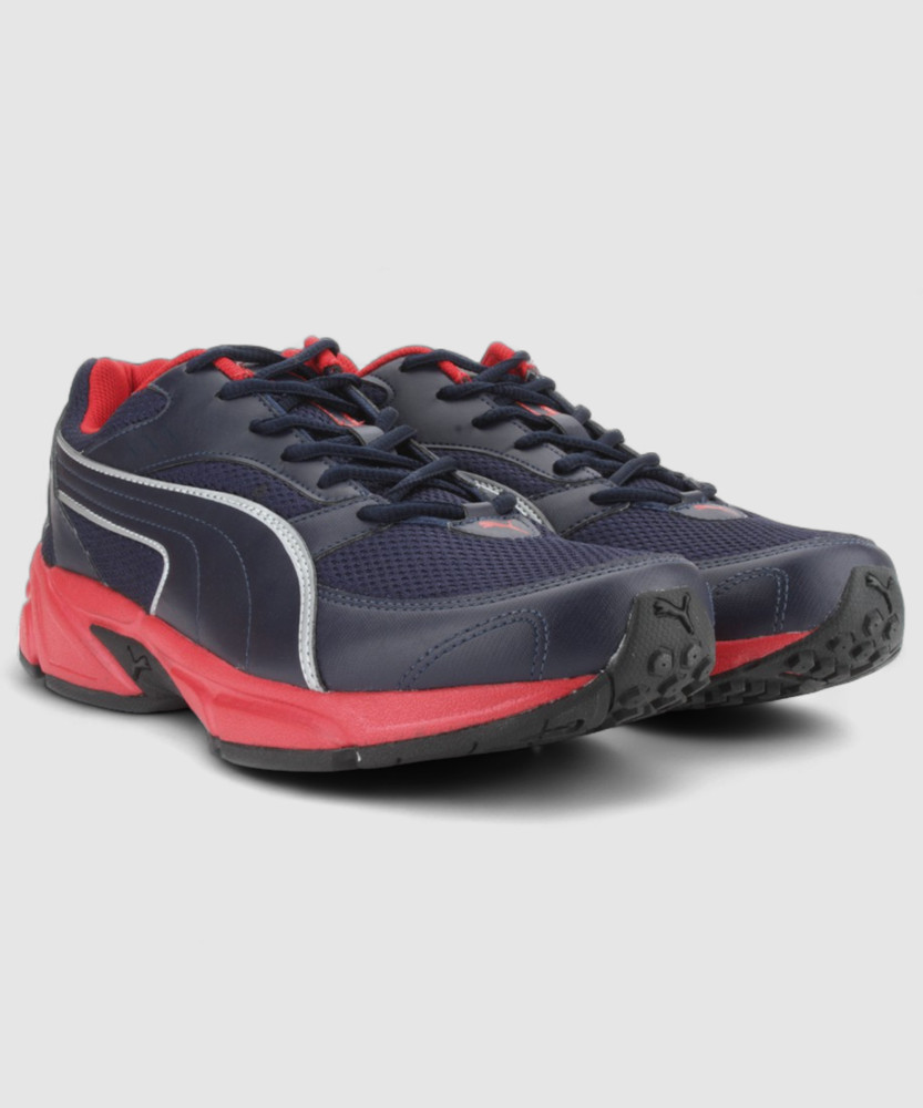 PUMA atom fashion 3 dp Men Running Shoes For Men Buy peacoat high risk red puma silver Color PUMA atom fashion 3 dp Men Running Shoes For Men Online at Best Price