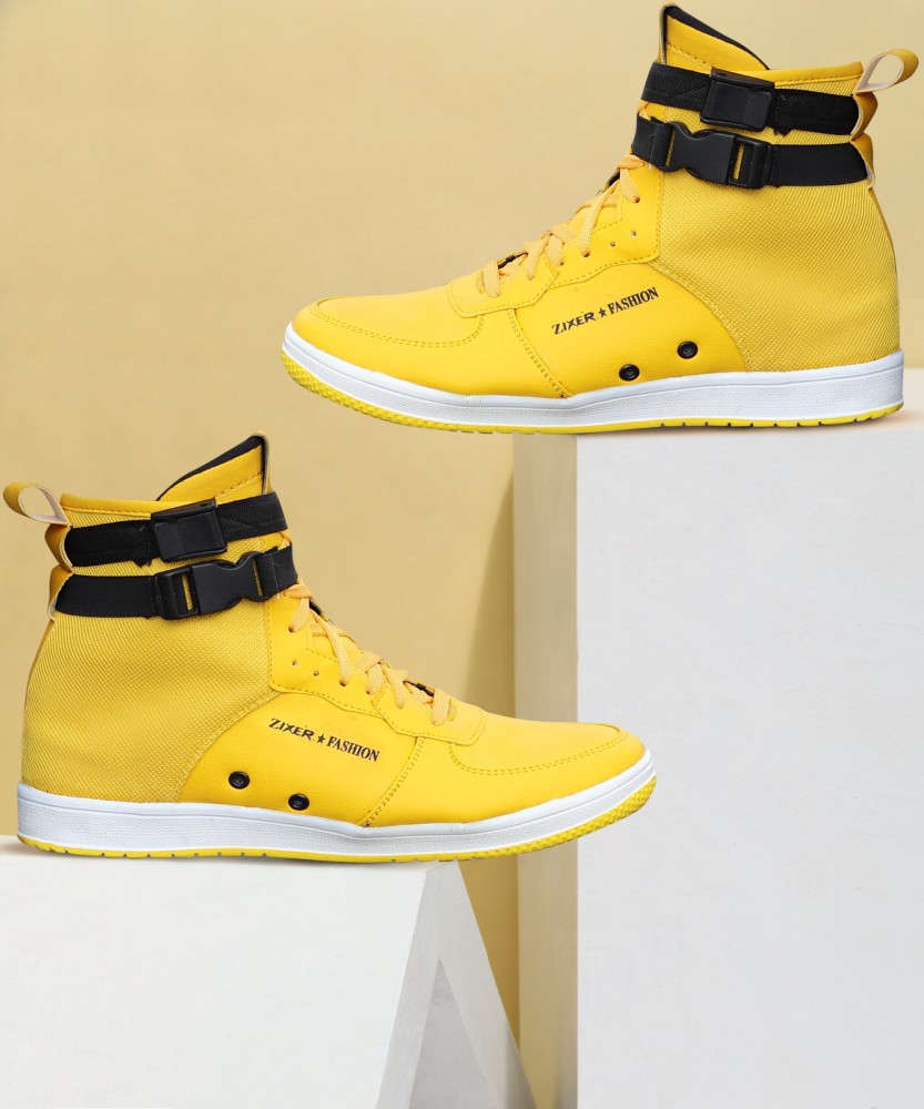 Yellow sneakers store boys