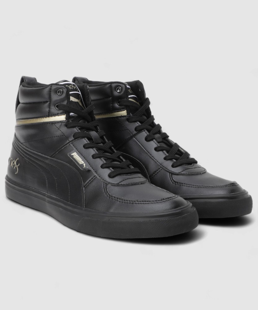 Puma high tops leather hotsell