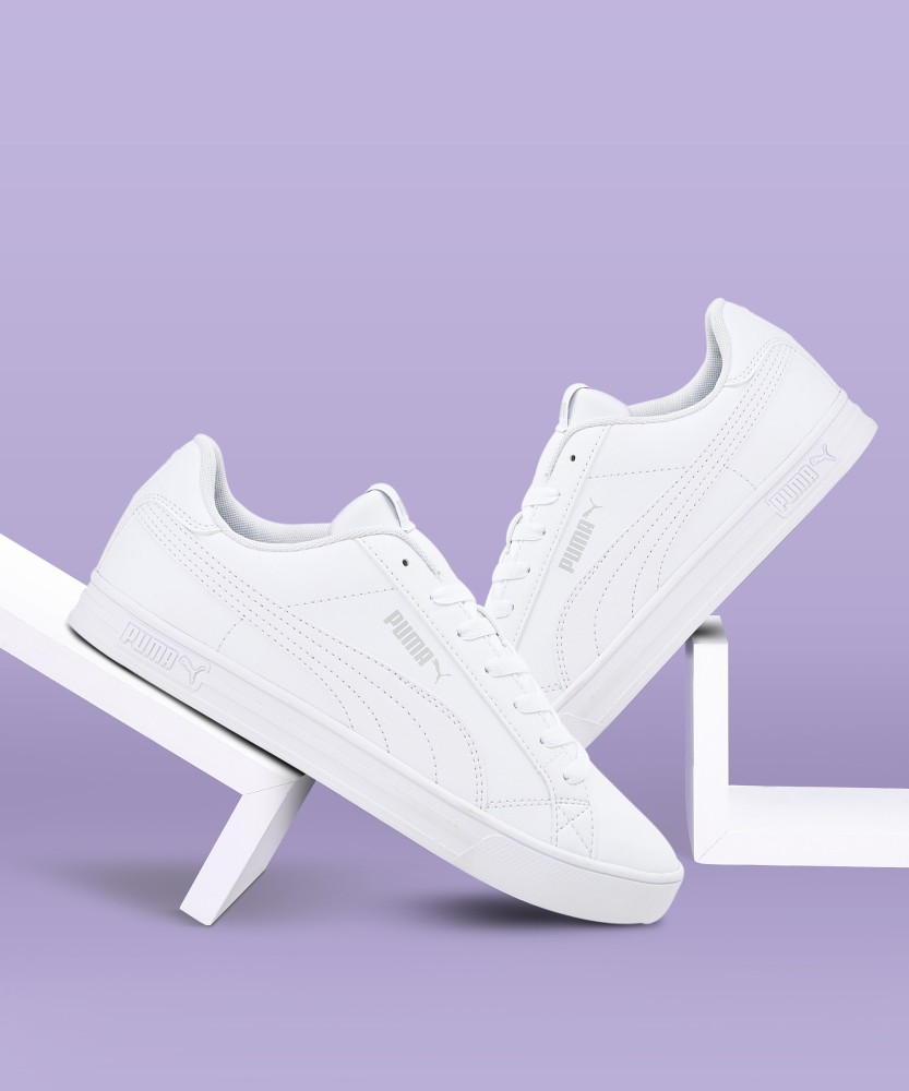 Puma smash hot sale vulc white