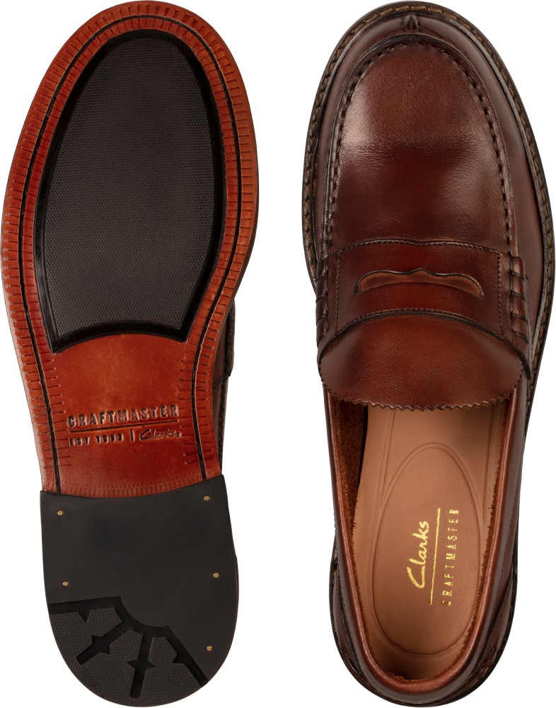 Clark store penny loafers