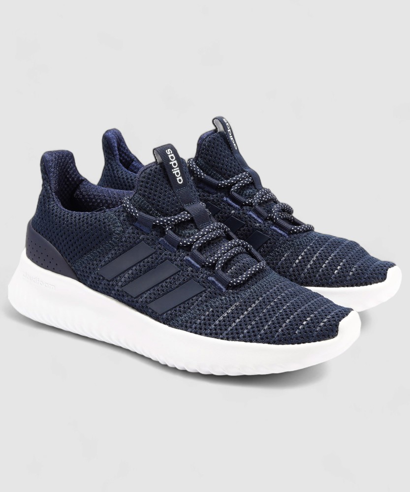 Adidas cloudfoam women's blue best sale