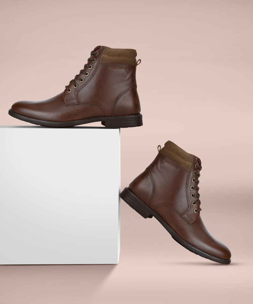 Leather boots for men hot sale online