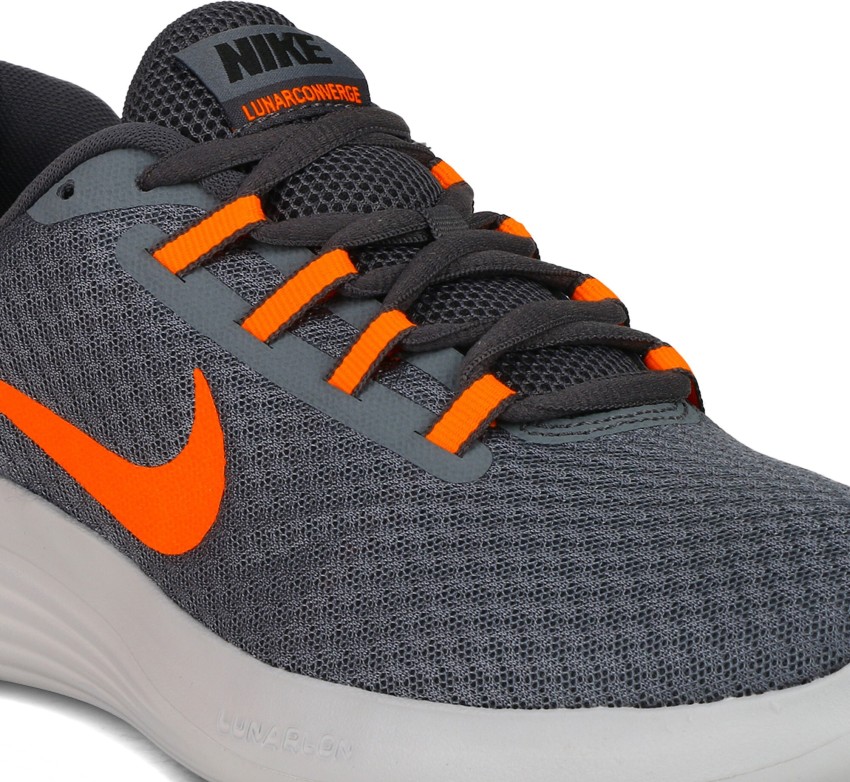 NIKE LUNARCONVERGE Running Shoes For Men Buy COOL GREY HYPER CRIMSON DARK GREY Color NIKE LUNARCONVERGE Running Shoes For Men Online at Best Price Shop Online for Footwears in India Flipkart