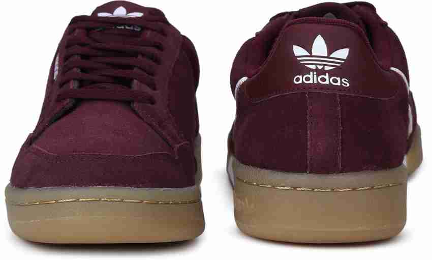 Adidas continental clearance 80 burgundy