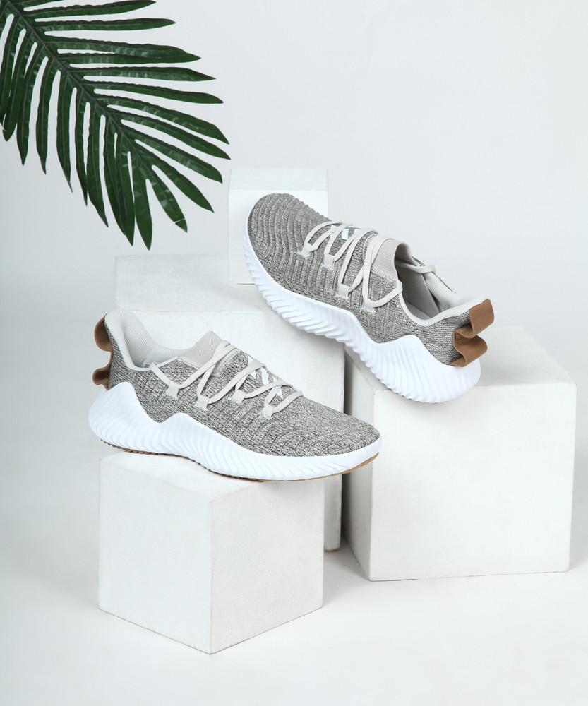 Adidas alphabounce trainer grey store