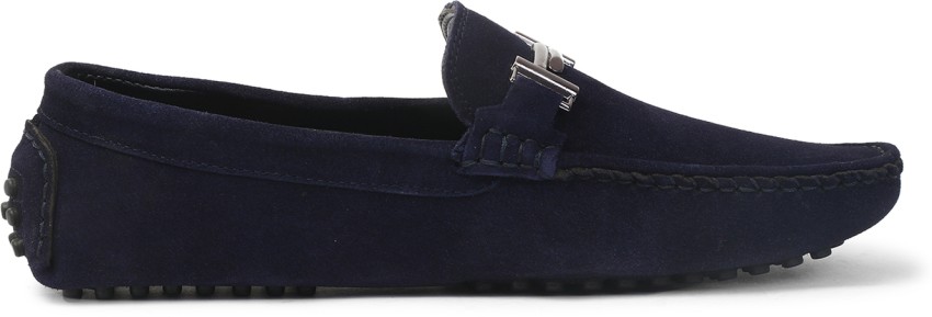 Chess Flat Loafers - Luxury Blue