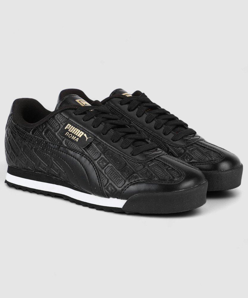 Black and gold puma roma shops