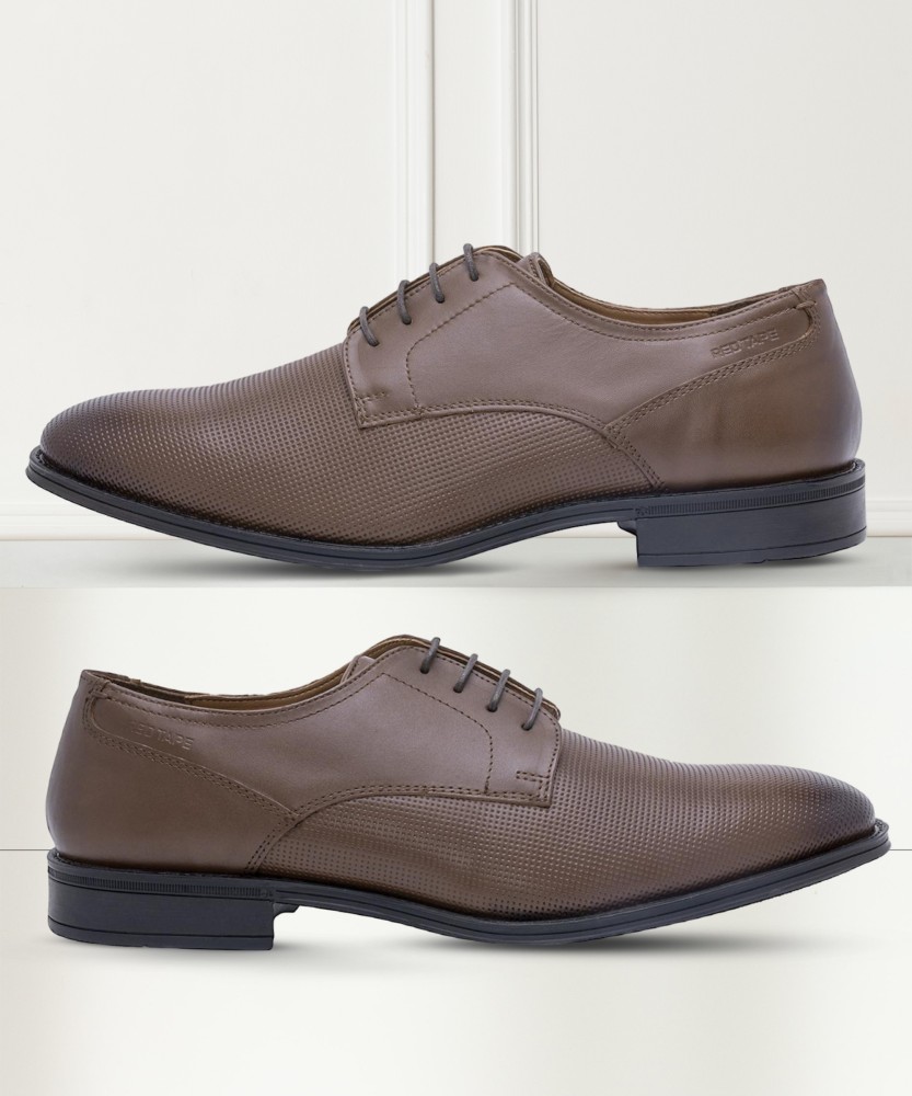 Red tape genuine on sale leather derby shoes