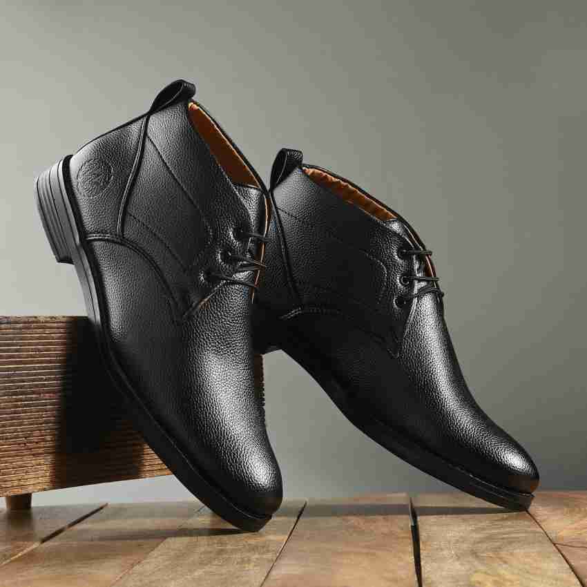 Black shop formal boots