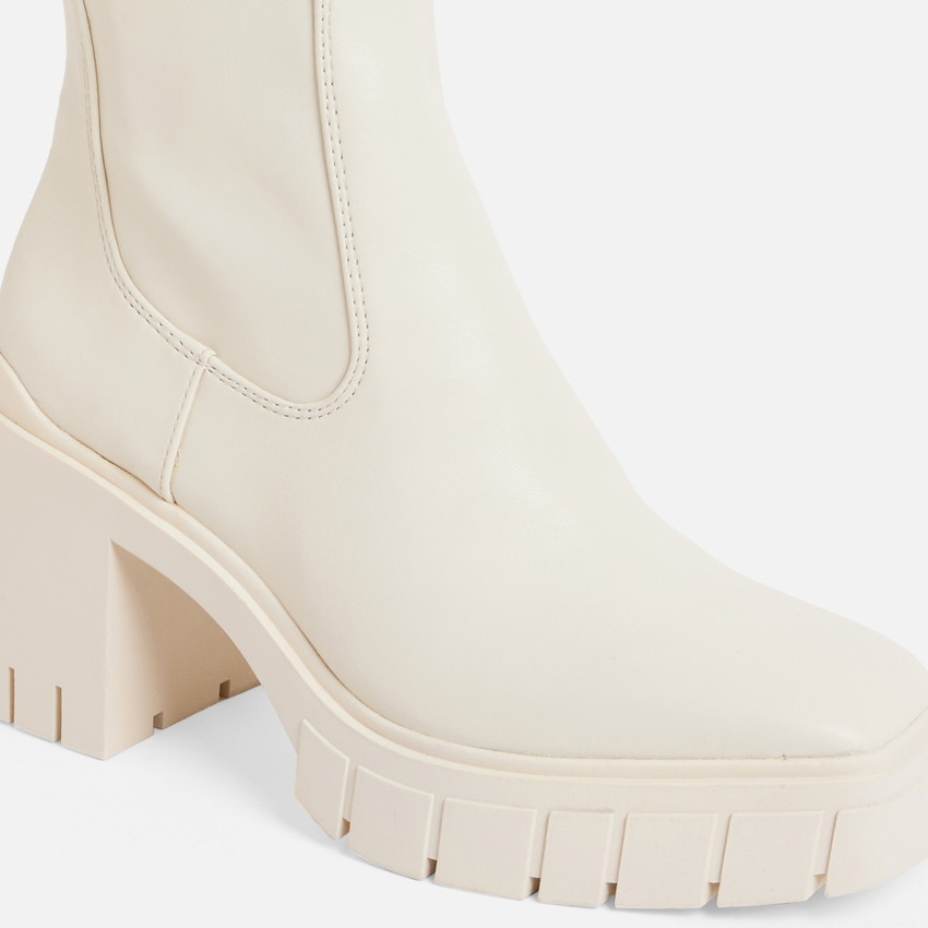 White cheap boots aldo