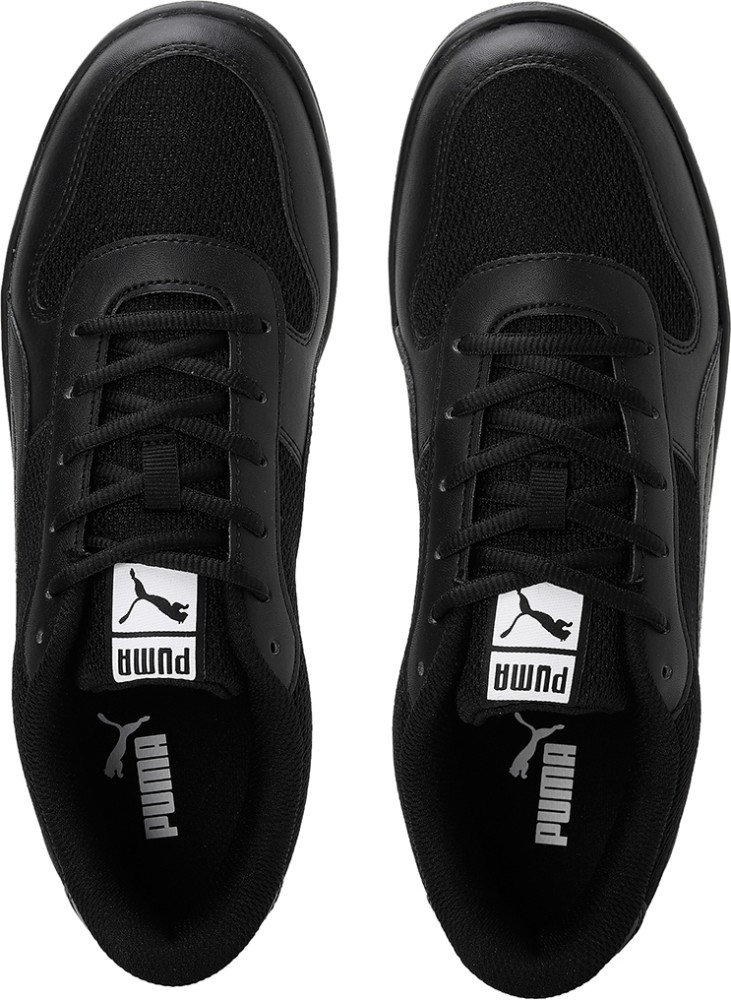 Puma black clearance school shoes