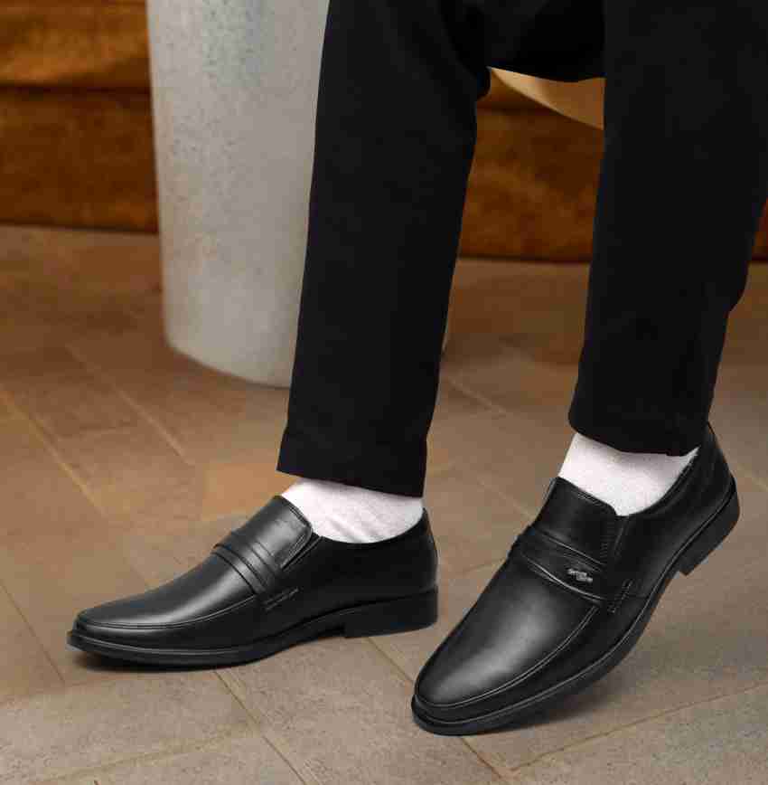 Heels County Genuine Leather Formal Shoes Slip On For Men Buy Heels County Genuine Leather Formal Shoes Slip On For Men Online at Best Price Shop Online for Footwears in