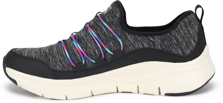 Womens on sale rainbow skechers