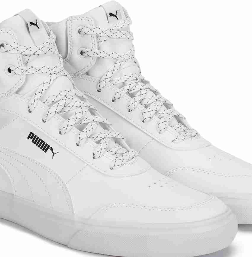 White high top on sale pumas