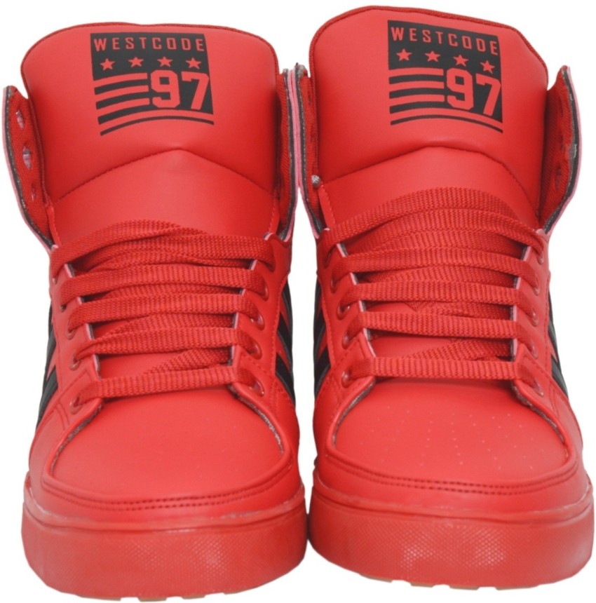 LW - LUV Custom SP Red Sneaker  Red sneakers men, Red sneakers