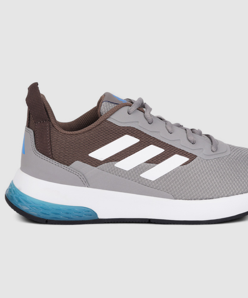 Adidas grey sports shoes outlet