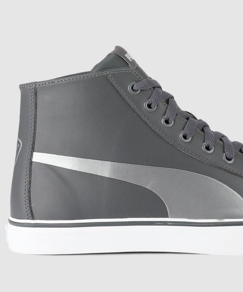 Puma mens leather high tops hotsell