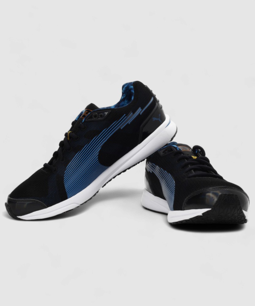 PUMA Bolt Evospeed Runner Running Shoes For Men Buy Black Blue Aster White Color PUMA Bolt Evospeed Runner Running Shoes For Men Online at Best Price Shop Online for Footwears